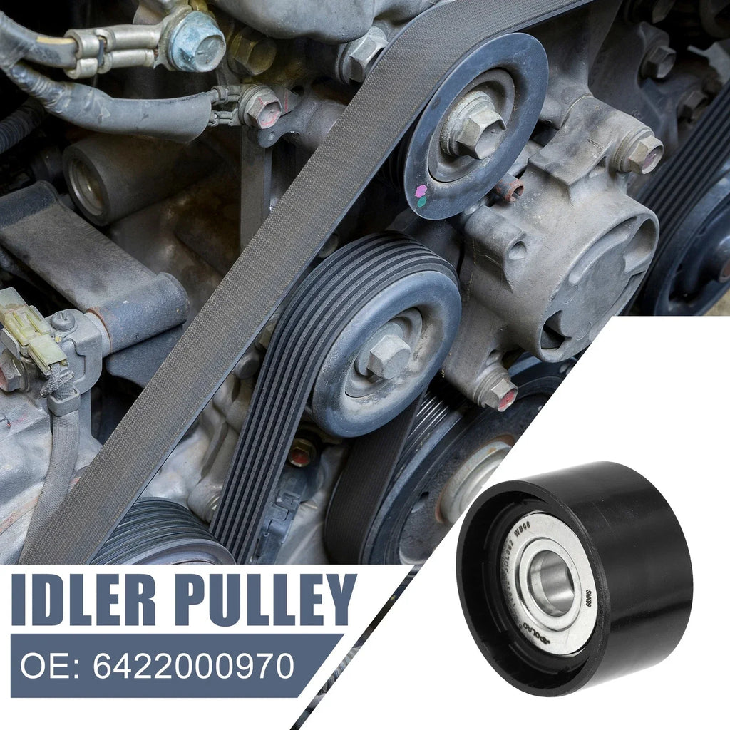 Drive Belt Idler Pulley for Mercedes-Benz (2000-2006)