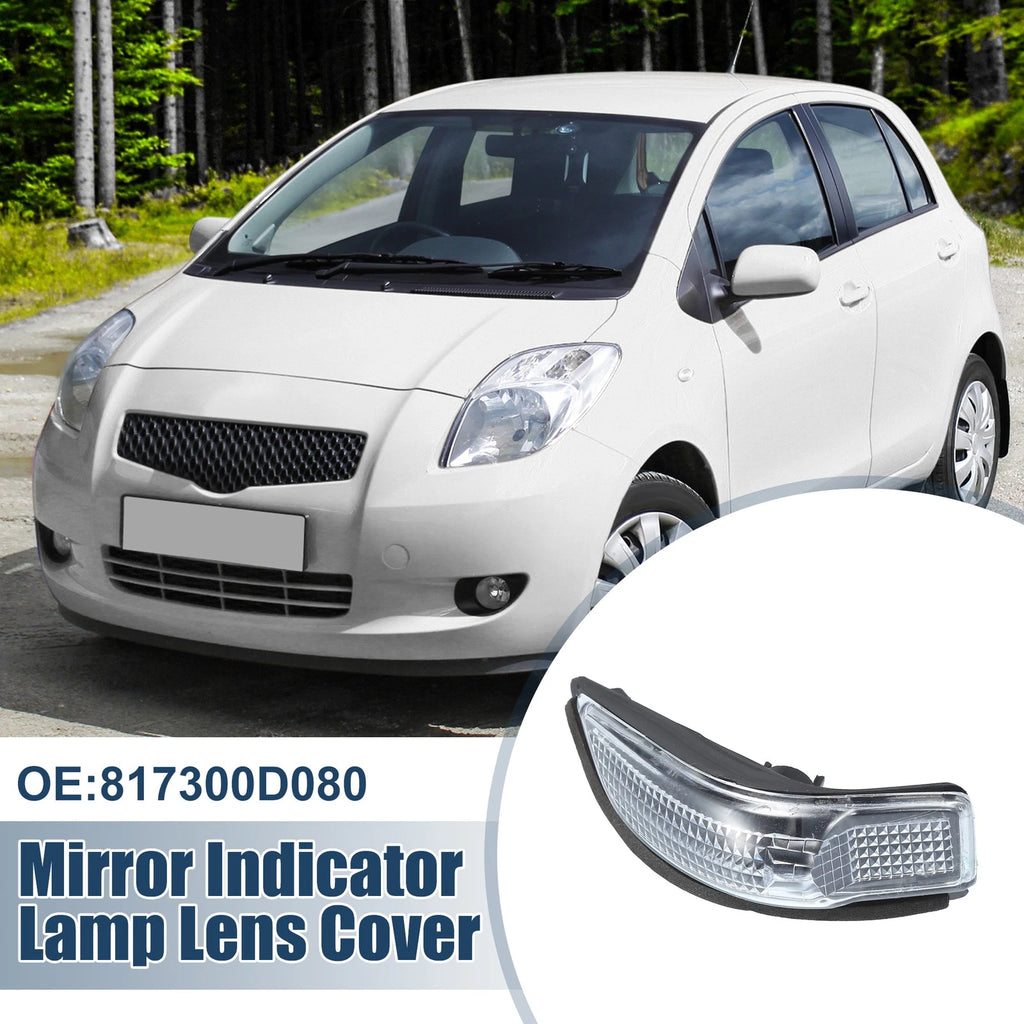 Right Rearview Mirror Turn Signal Lamp Housing for Toyota Yaris (2006–2011) No. 817300D080