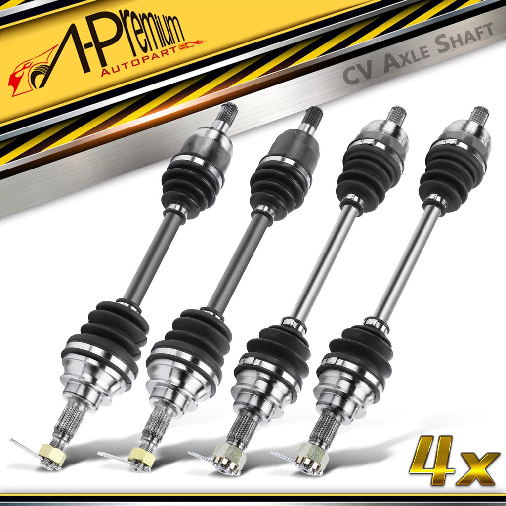 Set of 4 CV Axle Shaft Assemblies for Honda Rincon 650 680 (2003–2014)