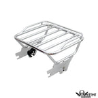 Chrome Detachable Luggage Rack Docking for Harley Touring FLHX FLTR (2009–2013)