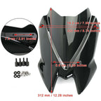 Windshield Protector for Kawasaki Z650 (2020–2023) Black T9