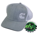 Cummins Trucker Hat for Trucks (Richardson Heather Grey White Mesh)