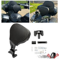 Adjustable Black Driver Backrest for Harley Davidson Touring (2009–2023)