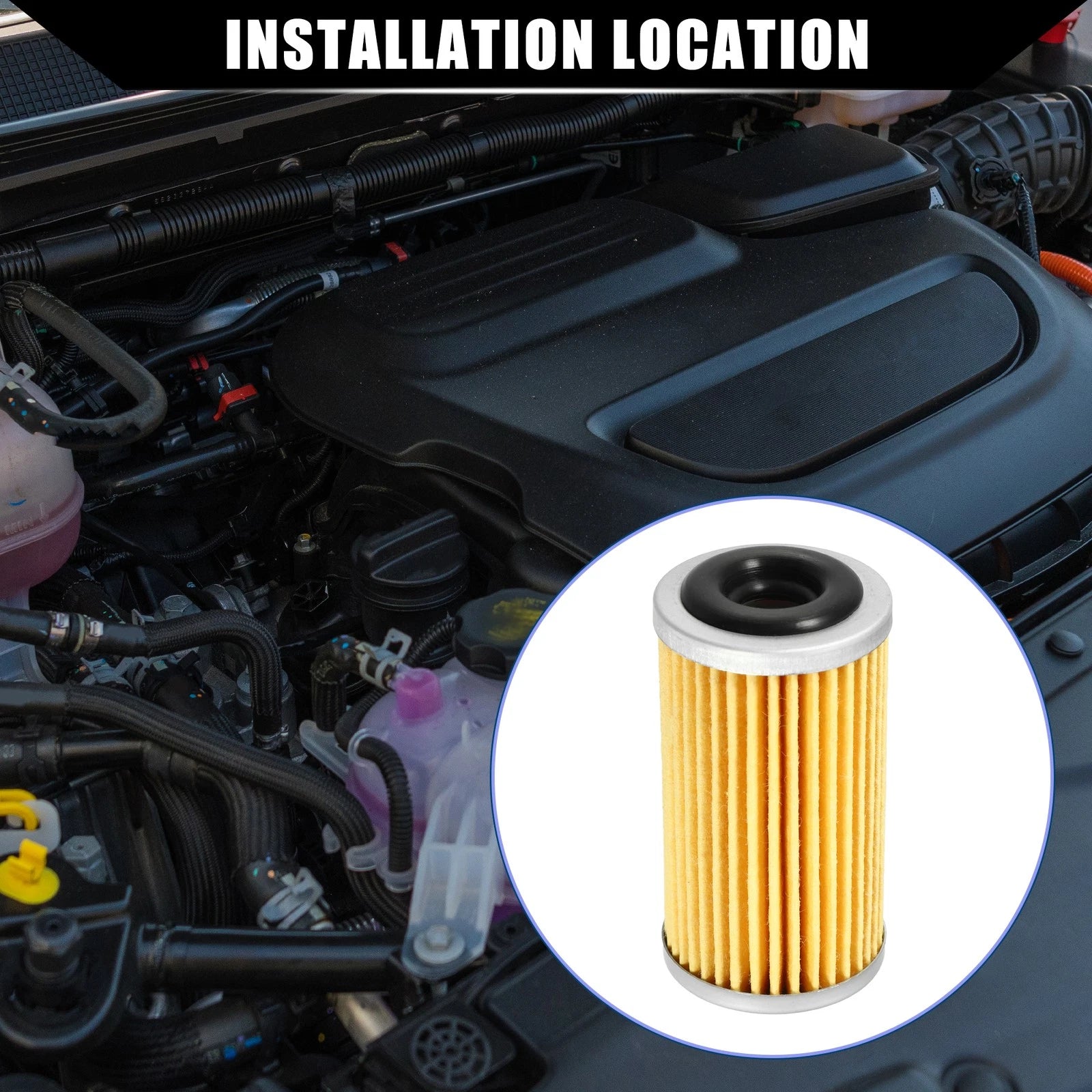 Set of 1 Engine Oil Filter No.3172628X0A/317263JX0A for Nissan Altima (2013–2019)