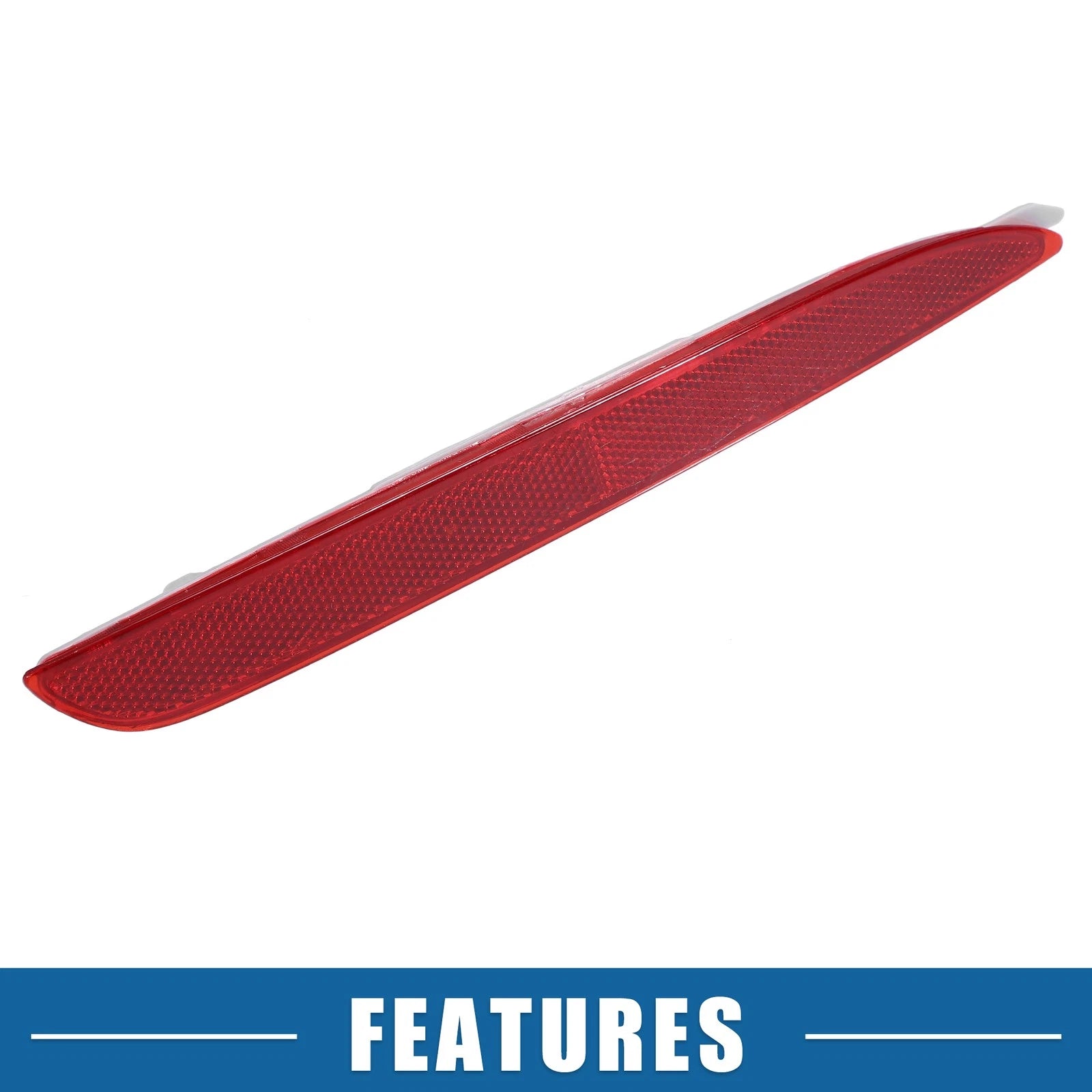 2pcs Rear Bumper Red Reflector BFF4-51-5L0A for Mazda 3 BL (2009–2013)