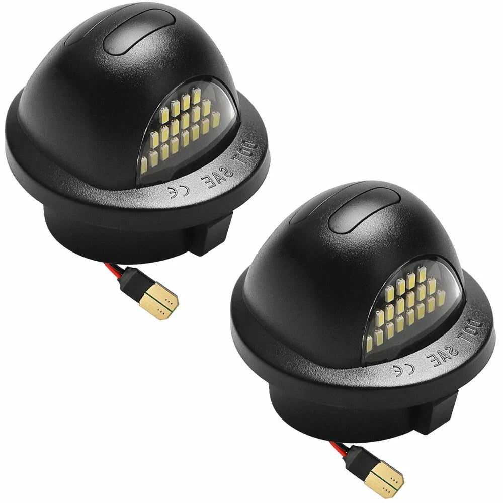 2X LED License Plate Light Assembly for Ford F150 F250 F350
