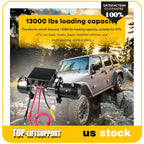 13000 lbs Electric Winch for Truck Trailer Off-Road 4WD