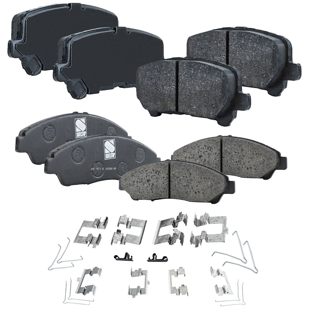 Ceramic Brake Pad Set for Honda Pilot, MDX (2012–2020)