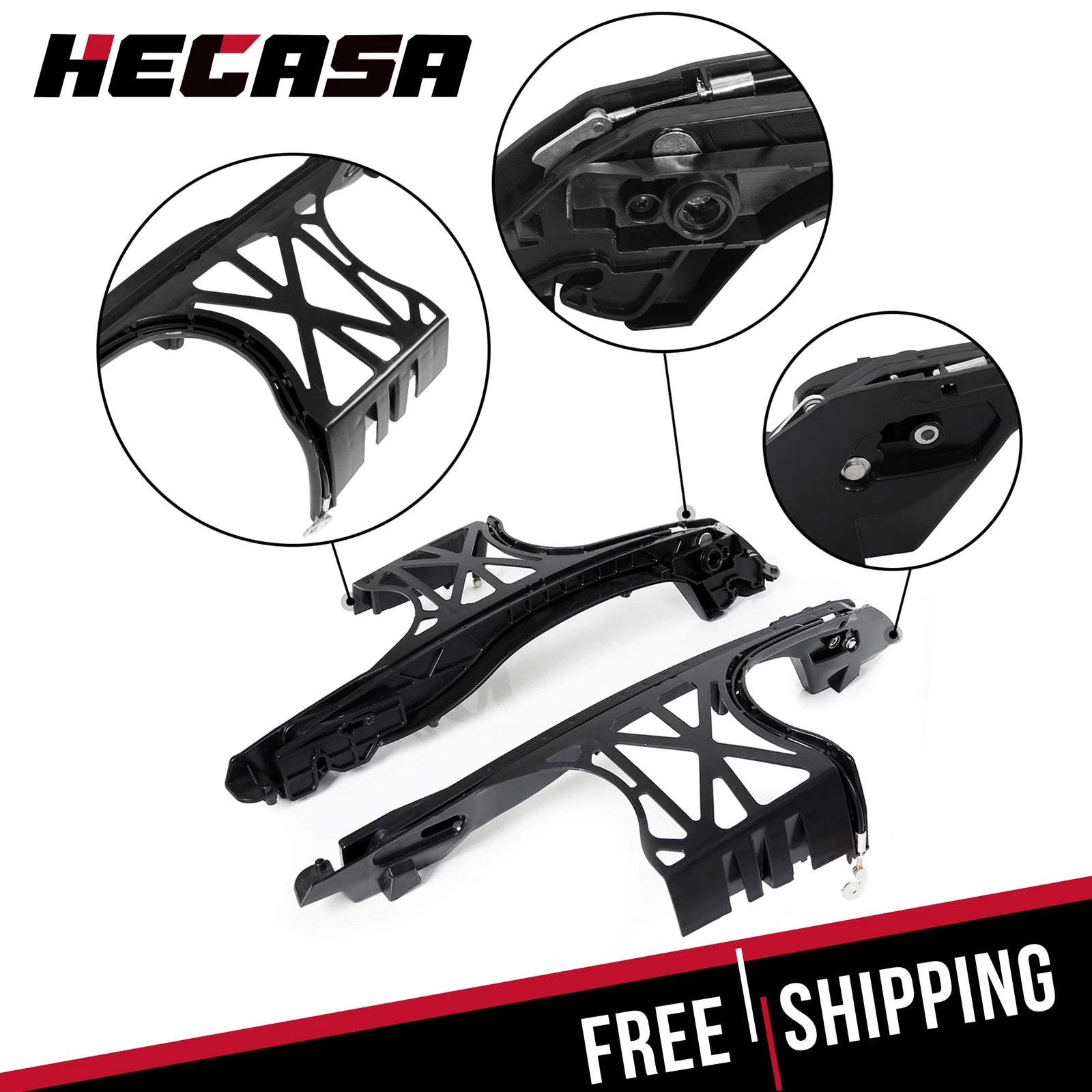 Saddlebag Latch Lock Cover Kit for Harley (2014-2024)