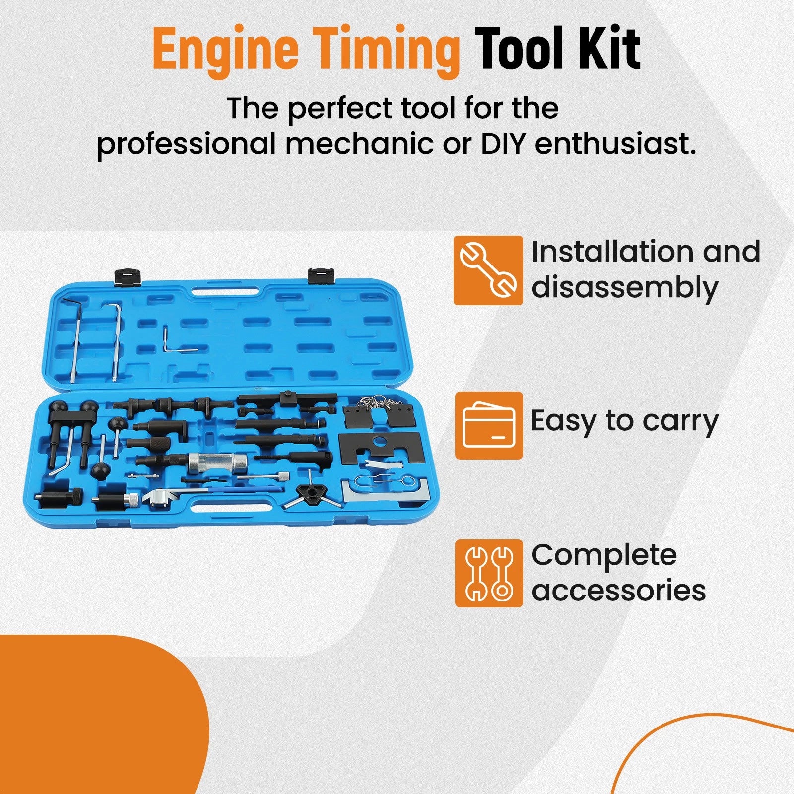 Camshaft Timing Tool Kit for VW Bora Audi 80 A3 (1998–2005)