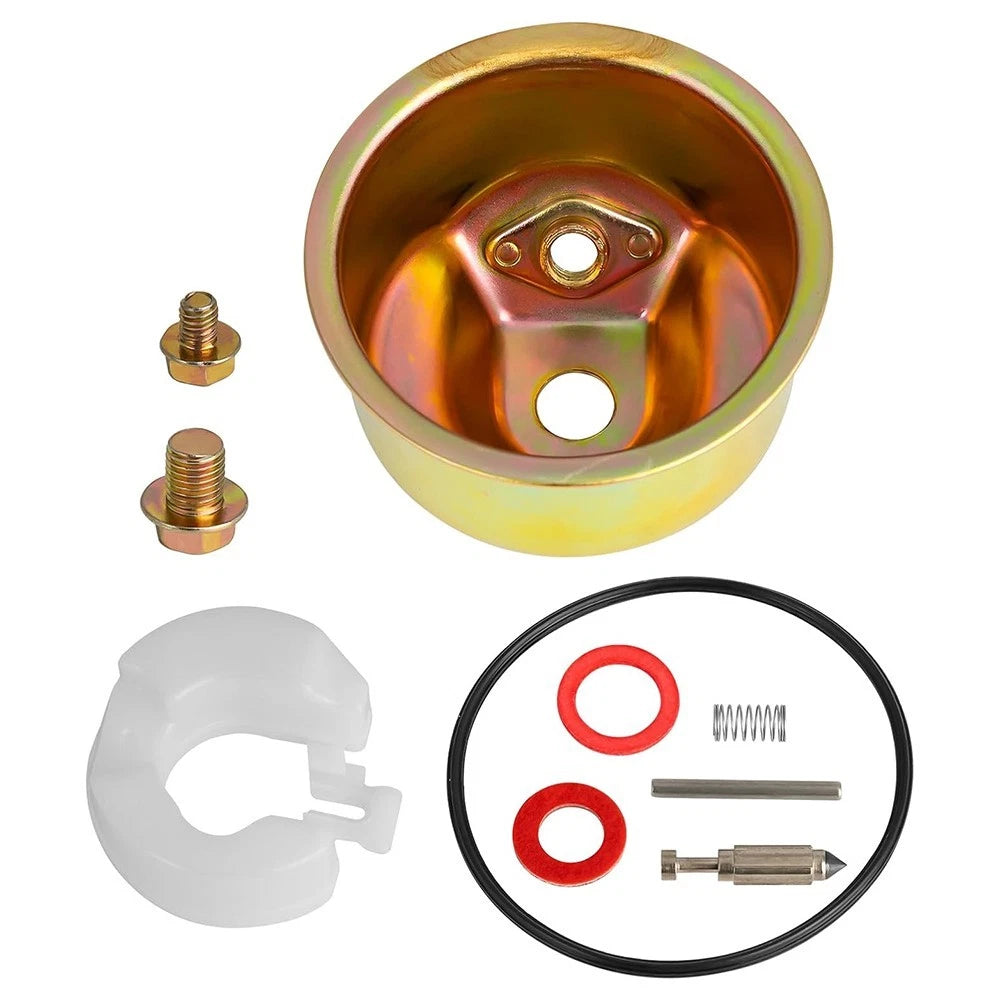 Carburetor Float Bowl Chamber Kit with Needle Valve for Honda