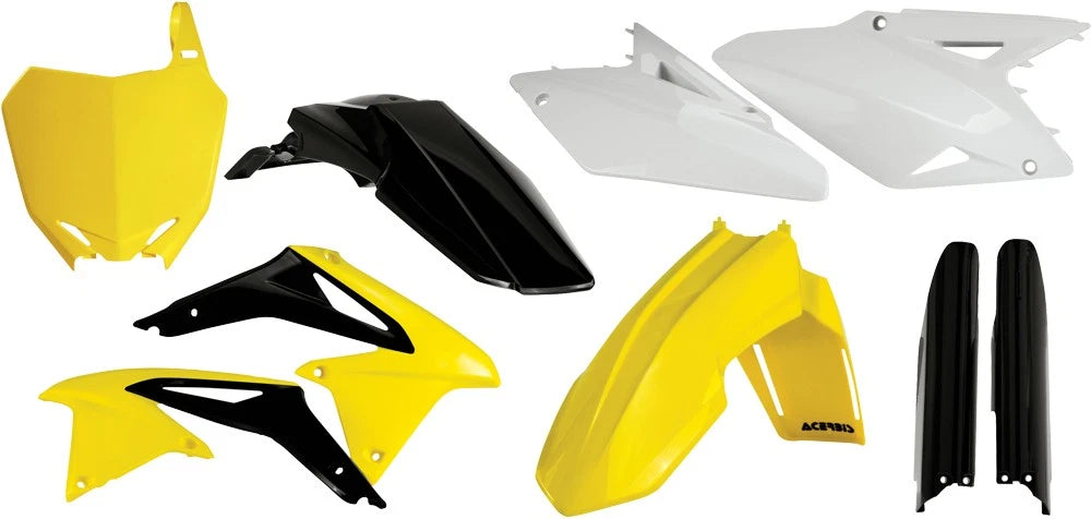Acerbis Full Plastic Kit for Suzuki RM-Z450 (2008–2017) Yellow