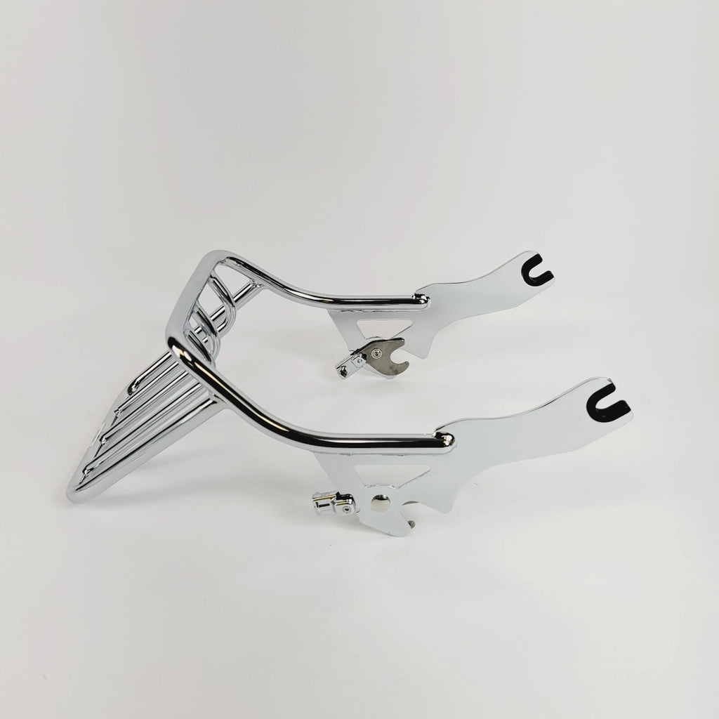 HoldFast Two-Up Luggage Rack for Harley-Davidson Softail (OEM 50300132) Chrome