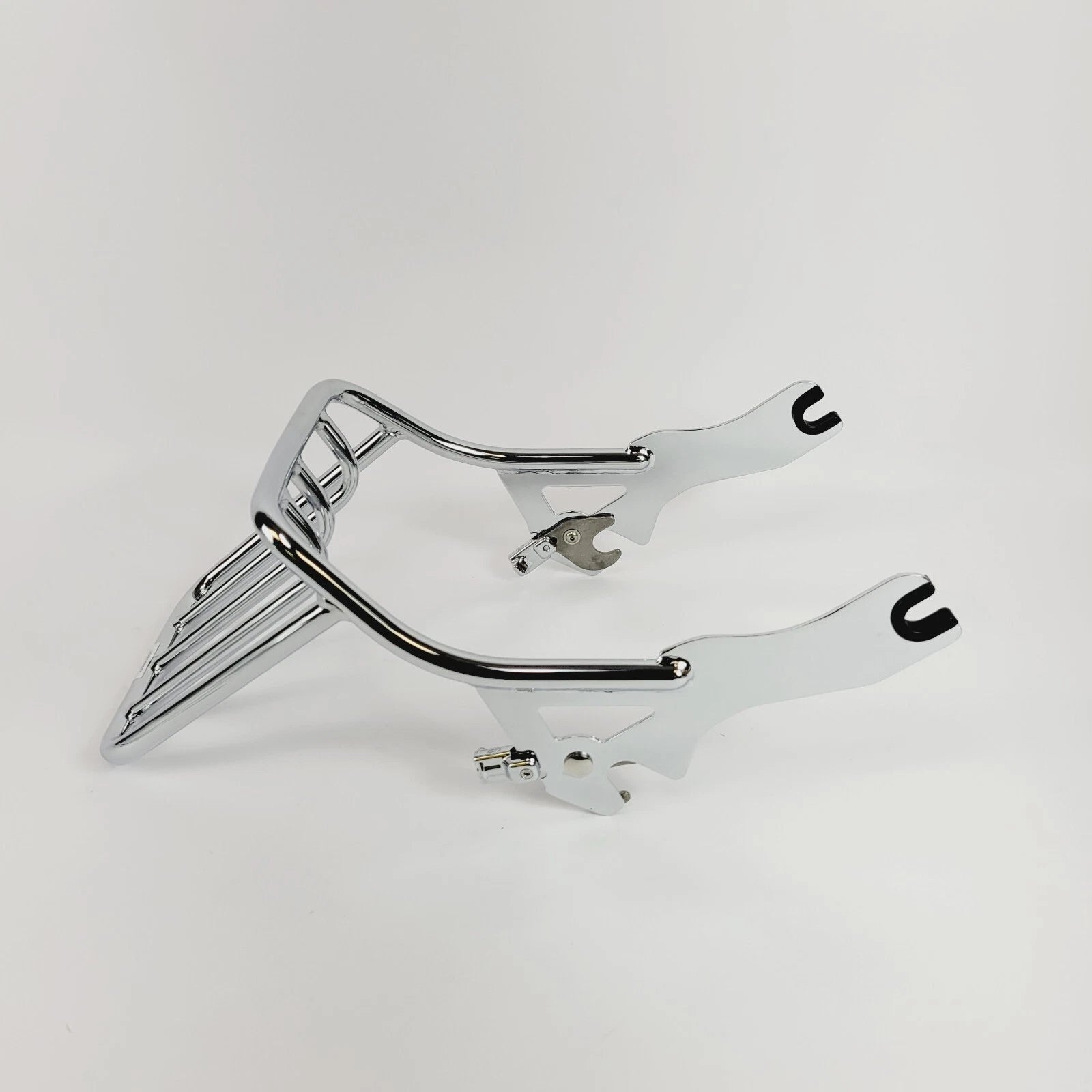 HoldFast Two-Up Luggage Rack for Harley-Davidson Softail (OEM 50300132) Chrome