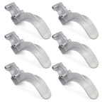 Set of 6 Easy-Off Aluminum Tarp Stops with Clevis Pins - 1705454