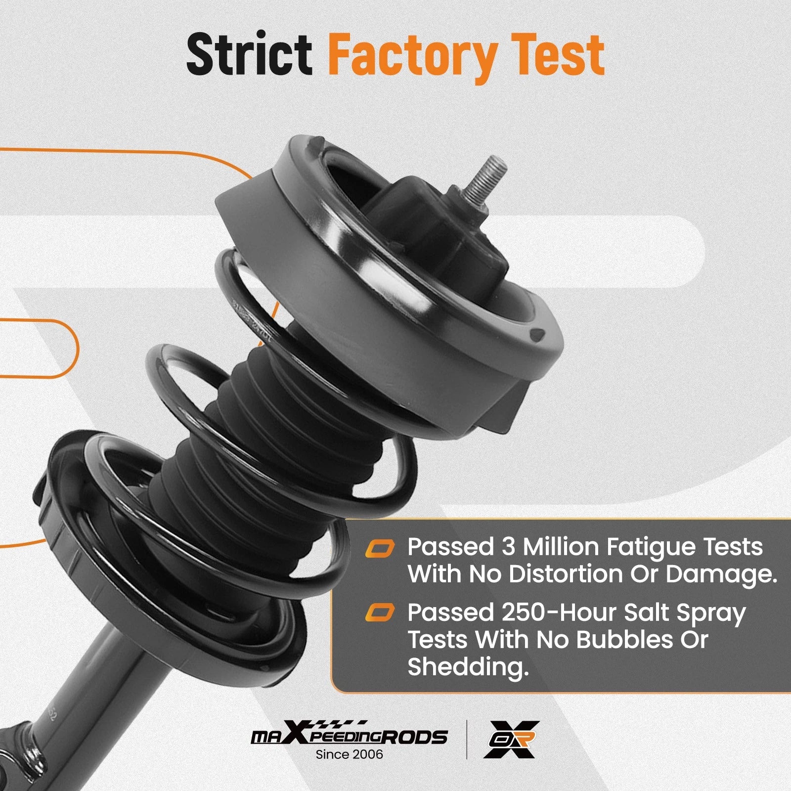 2X Front Left + Right Strut Spring for Mercedes-Benz C320 (2001–2005) 1331517