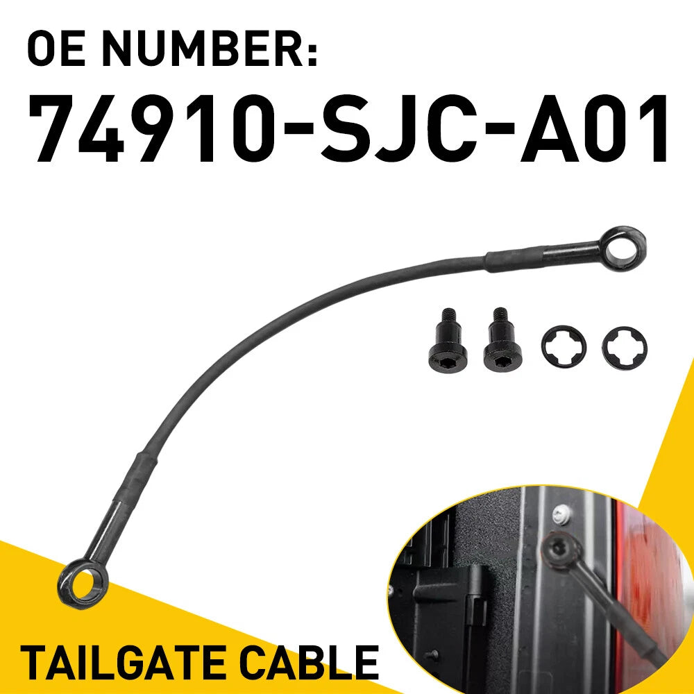 Tailgate Cable Lift Support Strap for Honda Ridgeline (2006–2022)
