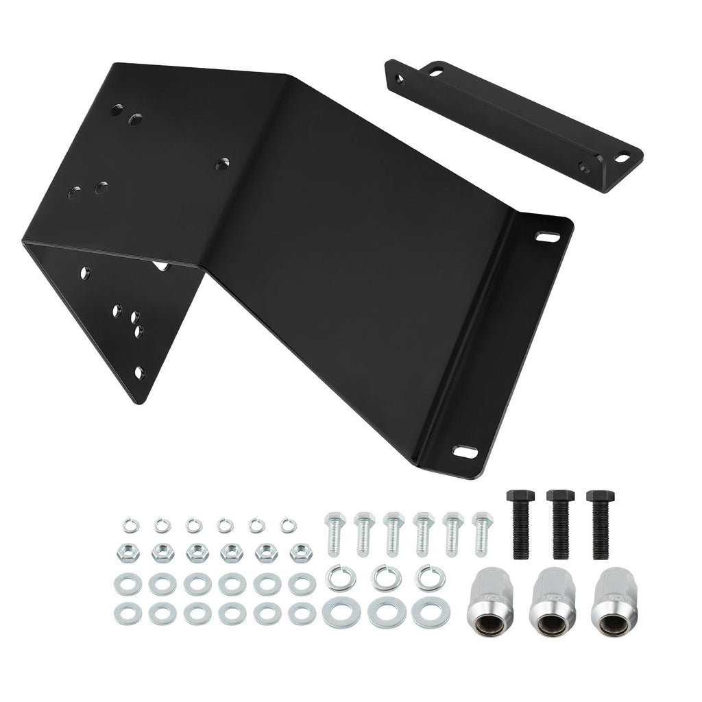 Spare Tire Carrier Wheel Mount Holder Steel for Jeep Wrangler YJ TJ (1987–2006)