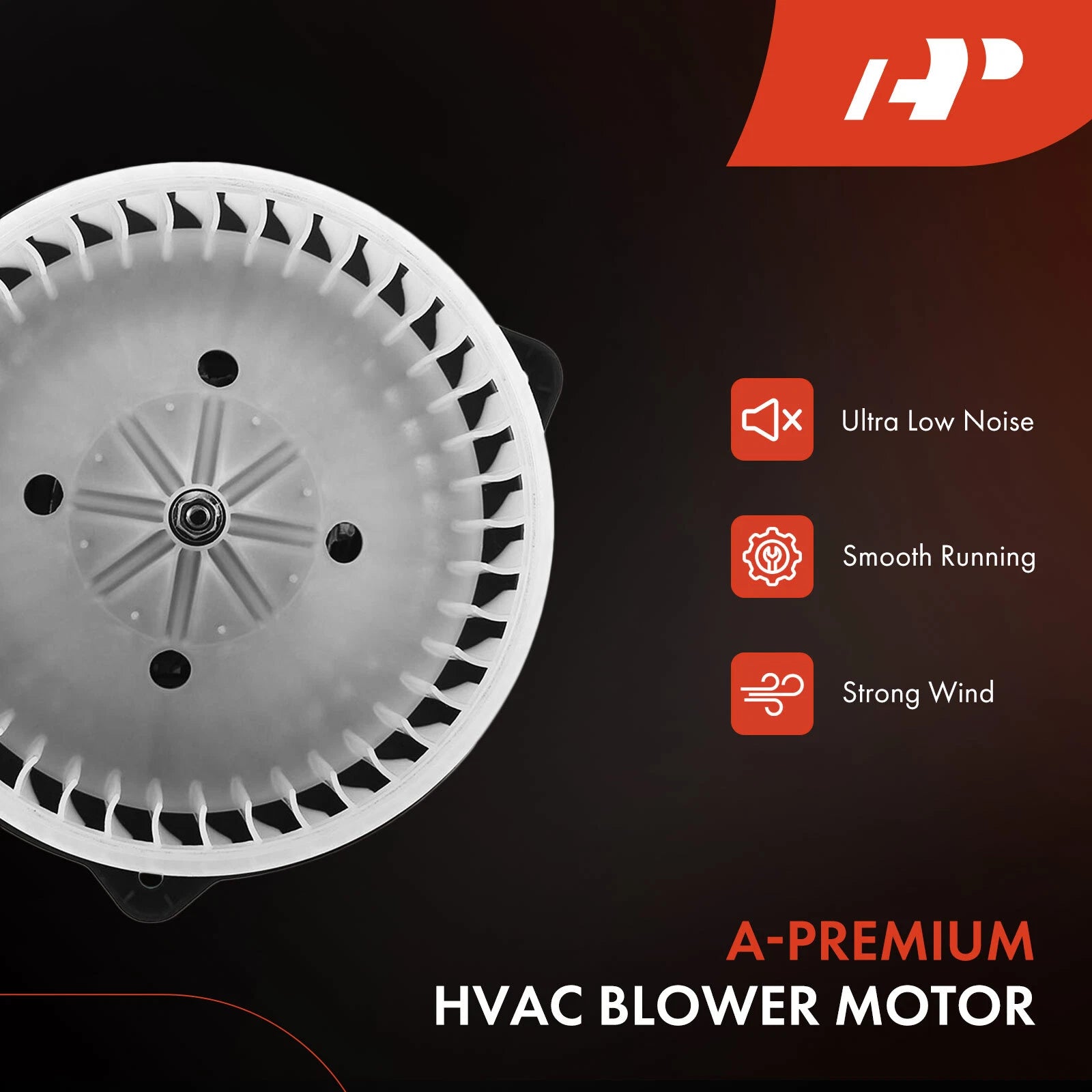 Front HVAC Blower Motor with Fan Cage and Resistor Kit for Toyota RAV4 (2006–2012)