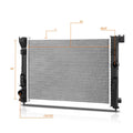 OE Aluminum Core Cooling Radiator DPI-13786 for Nissan Kicks/Versa (2018–2024)