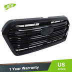 Front Bumper Grille for Subaru Ascent (2019–2022) Gloss Black Mesh