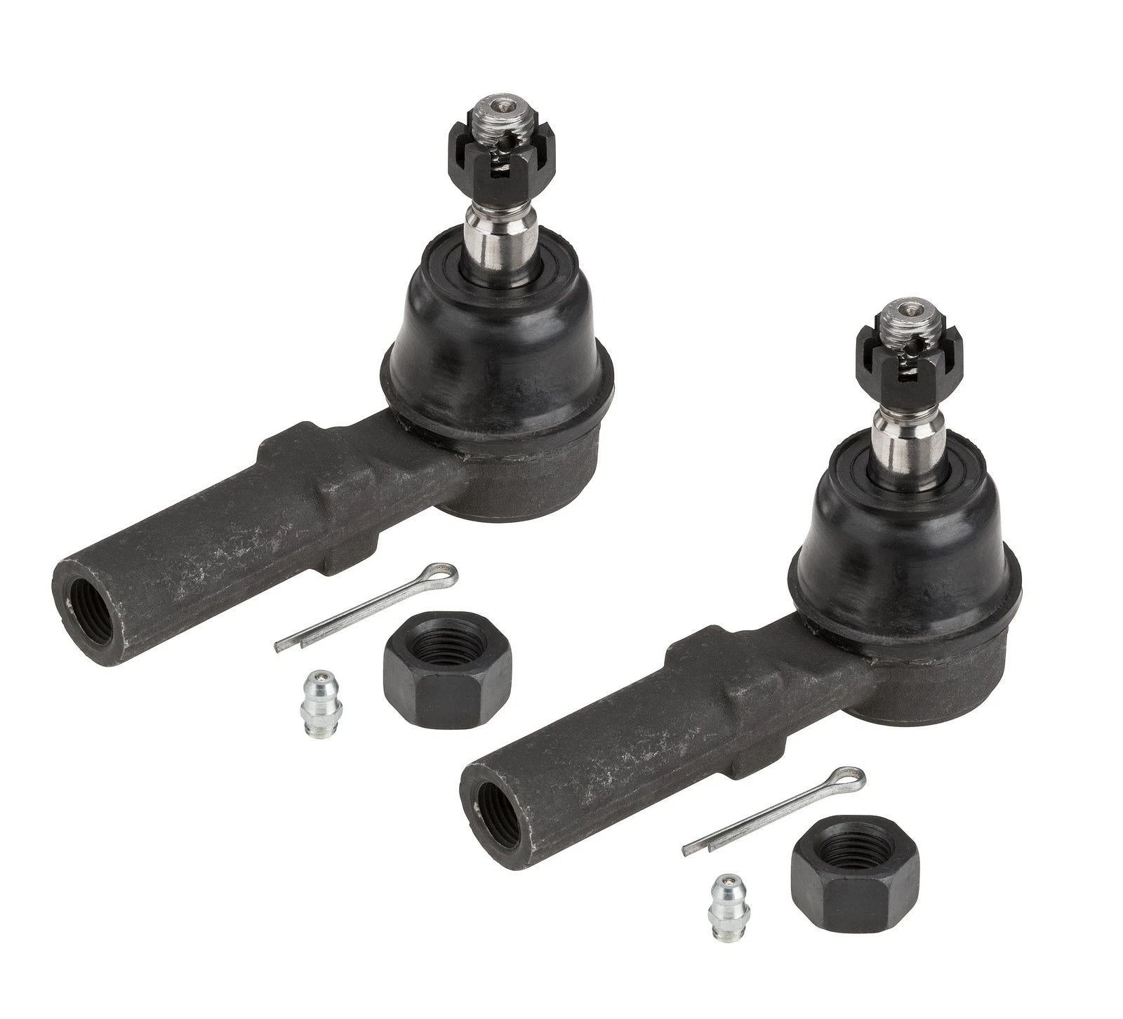 Set of 2 Rear Outer Steering Tie Rod Ends Moog for Chevy Corvette (1992–1996)