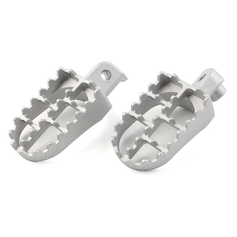 2X CNC Wide Foot Pegs for Universal Motorcycle (Racing)