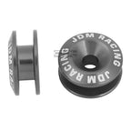 Set of 4 Gun Metal Aluminum Quick Release Fasteners for Car Bumper/Fender/Trunk