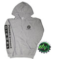 XLarge Lt Gray Hoodie for Ford Powerstroke Diesel