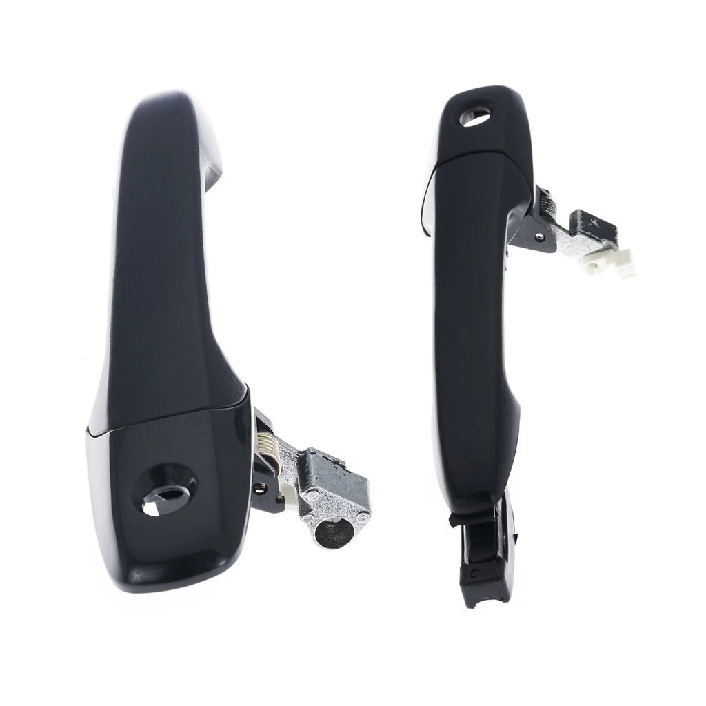 2 x Black Front LH + RH Door Handle Outer for Ford Ranger Mazda BT50 (2006–2011)
