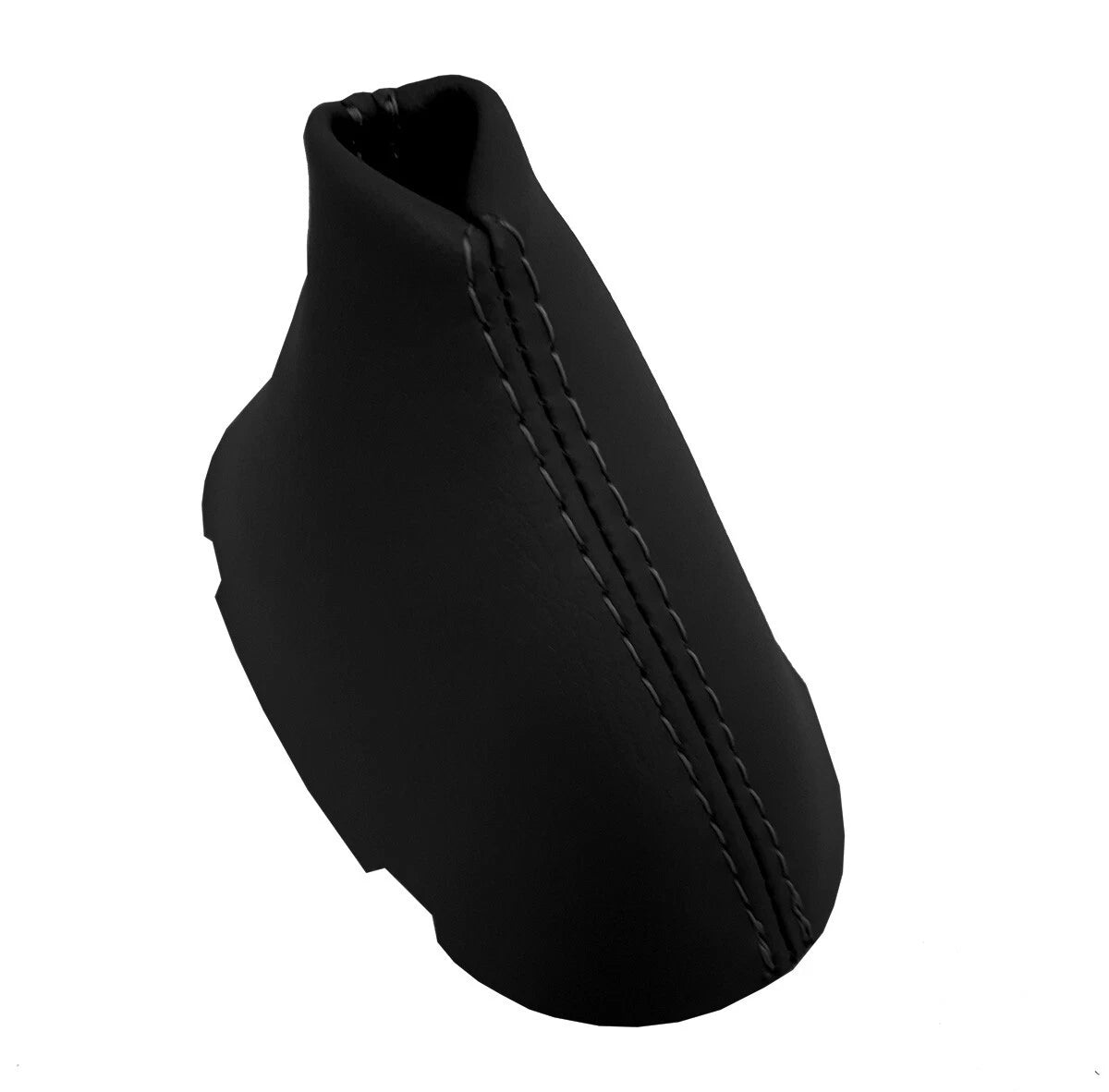 Leather Automatic Shift Boot Cover for BMW E46 (1999–2004) Black