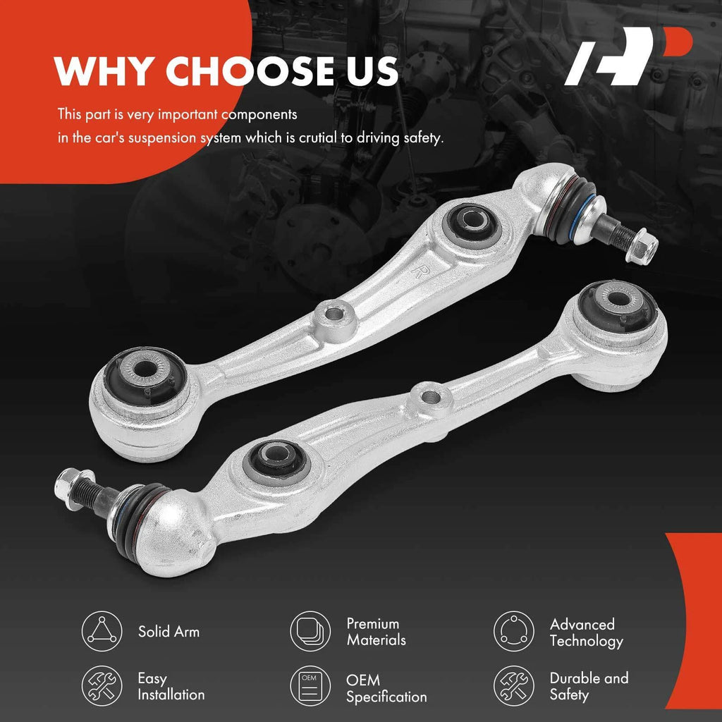 2X Front Lower Rearward Control Arm w/ Ball Joint for BMW X5 X7 (2019–2023)