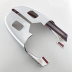 Silver ABS Lower Mirror Covers for Chevy Silverado GMC Sierra Tahoe Yukon