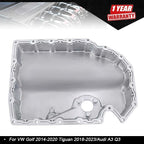 Aluminium Lower Engine Oil Pan for VW Golf Tiguan Audi A3 Q3 (2014–2023)