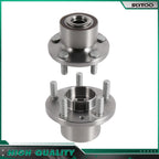 2X Wheel Bearing Hub Assembly for Land Rover LR2 (2008–2015)