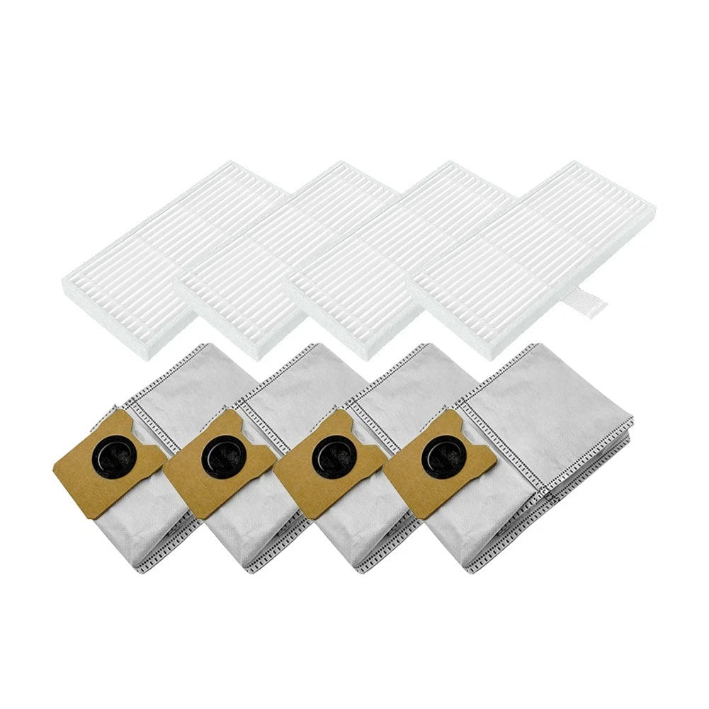 Set of 4 HEPA Filters & 4 Dust Bags for Eufy C10