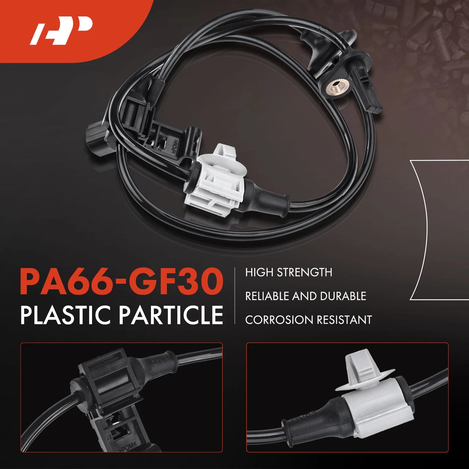 2X Front ABS Wheel Speed Sensor for Honda Odyssey (2007-2010)