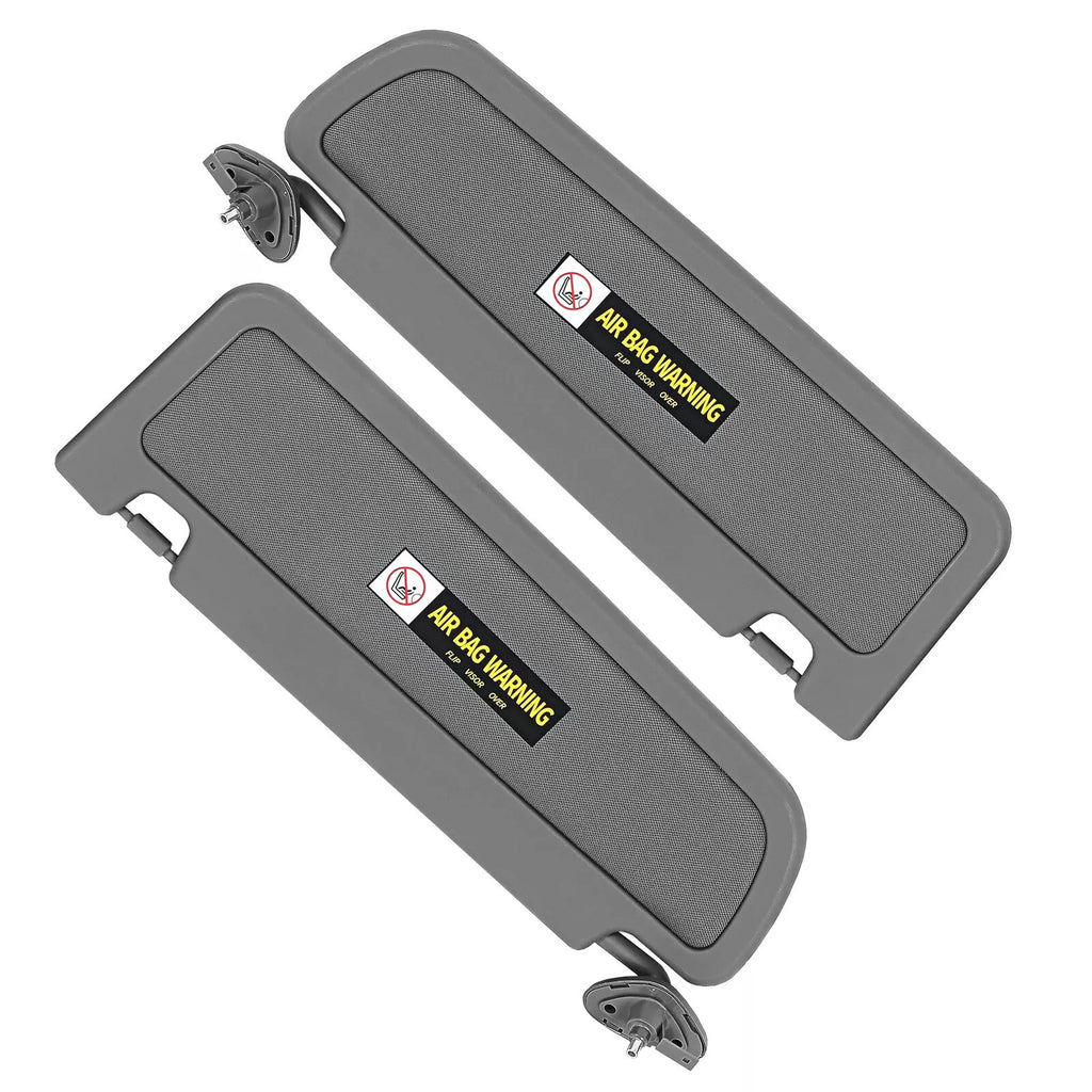 Set of 2 Dark Gray Sun Visors for Honda Civic (2006–2011)