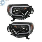 LED Bar Headlights for Toyota Tacoma (2012–2015) Left & Right Side
