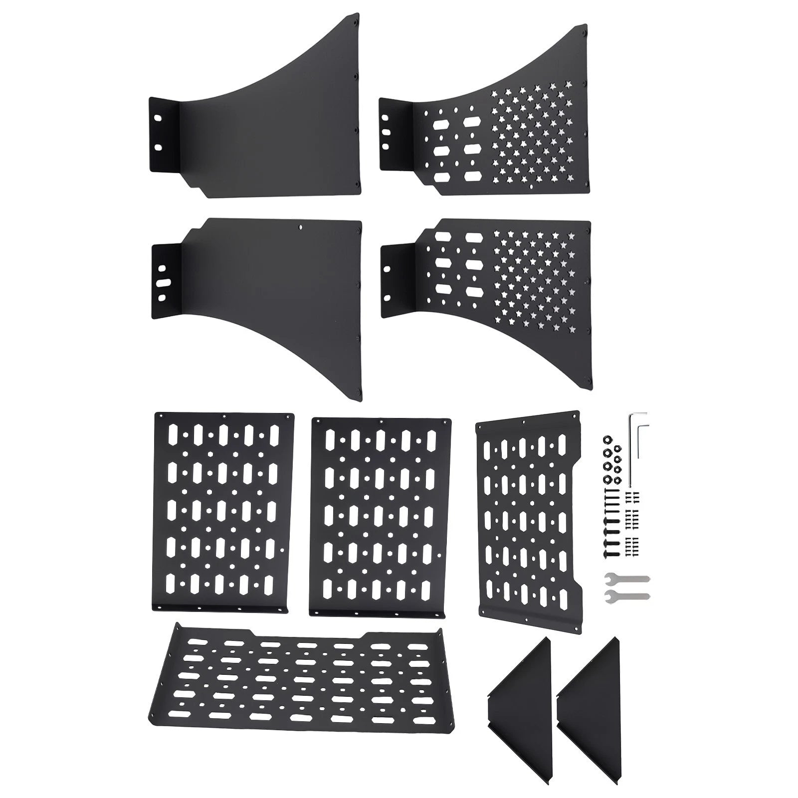 Molle Storage Organizer Under Seat for Ford F150 F250 F350 (2015–2025)