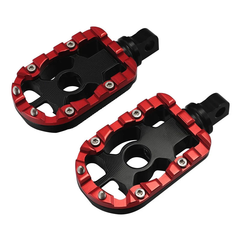 10mm Passenger Foot Pegs for Harley Touring Street Road Glide