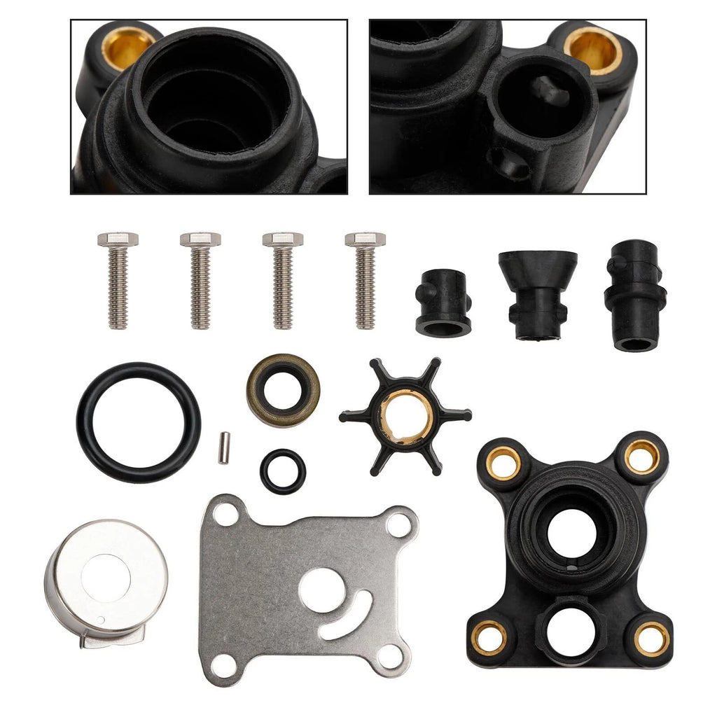Water Pump Impeller Kit for Johnson Evinrude 8-15HP Outboard (18-3327)