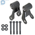 Set of 2 Leaf Spring Rearward Shackle Bracket Kit for Chevy GMC (2009–2013)