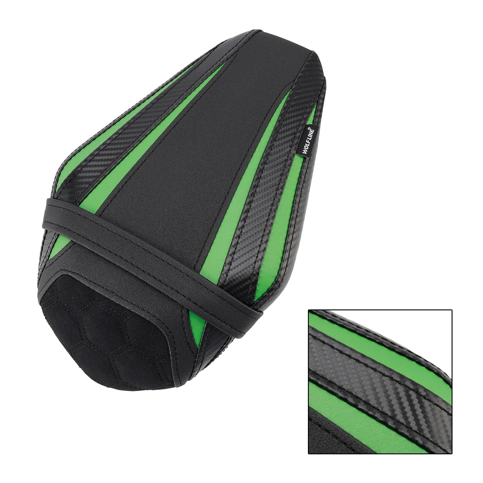 Rear Passenger Seat Cushion for Kawasaki Ninja ZX-6R (2019–2025)