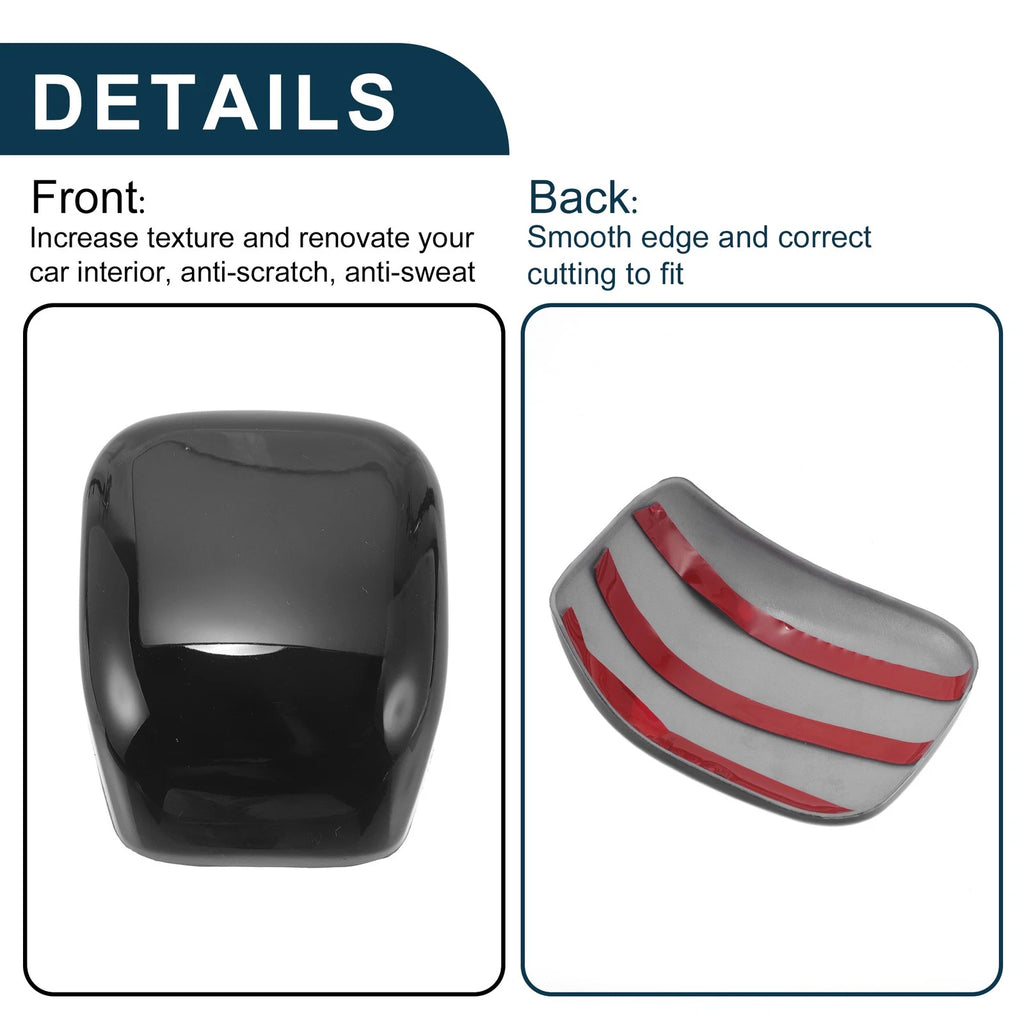 ABS Gear Shift Knob Cover Sticker for Mercedes-Benz A CLA Class (2018–2023)