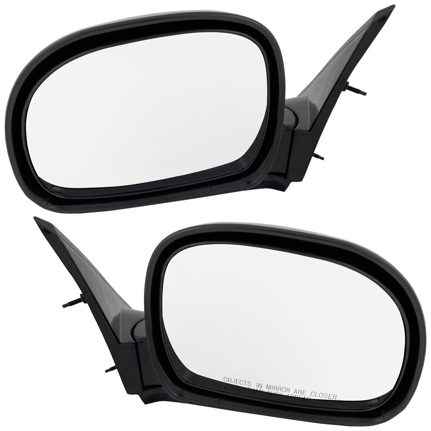 Manual Mirror Set for GMC Jimmy (1994–1998) Paintable Non-Heated