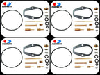 Carburetor Repair Kit for Honda CB550F (1974-1976) - 4 x Rebuild Kits