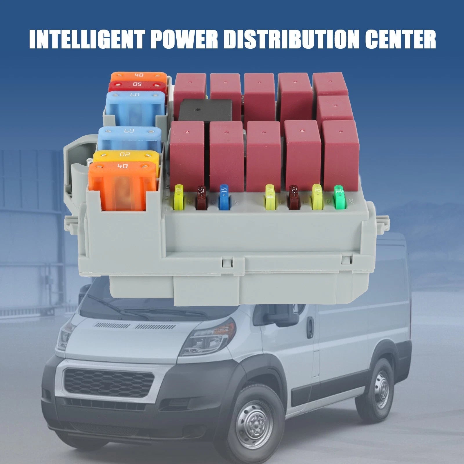 Intelligent Power Center for Ram Promaster 1500 2500 3500 (2014–2022)