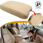 Leather Synthetic Center Console Armrest Cover for Lexus LX470 (2003–2009) Beige