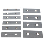 Set of 10 Precision Parallel Bars 1/8 x 4" Hardened Steel